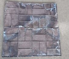 Brick pattern concrete for sale  Shipping to Ireland