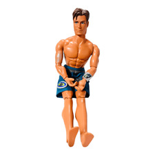 Figura de acción Max Steel 1998 con pantalones cortos azules posables juguete coleccionable Mattel segunda mano  Embacar hacia Argentina