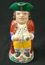 An Antique Staffordshire Toby Character  Jug, Hand Painted 19thC, used for sale  Shipping to South Africa