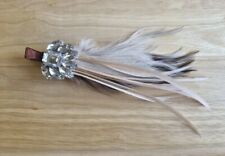 Hair clip feather for sale  UK