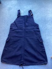 Navy blue pinafore for sale  WIGAN