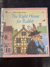 The Right House for Rabbit A Big little golden book por Susan Saunders 1986 10268 comprar usado  Enviando para Brazil