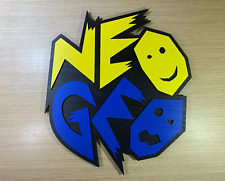 TAMANHO XXL - Placa de logotipo Neo Geo em madeira - Tela de parede - aes mvs cd cz snk, usado comprar usado  Enviando para Brazil