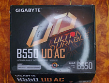 GIGABYTE B550 UD AC Socket AM4 AMD Motherboard FOR PARTS/NOT WORKING READ DESCRI, used for sale  Shipping to South Africa