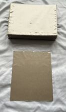 65 Various Thickness Chipboard Plastic Sleeves Scrapbook 11x14 Sheets Read for sale  Shipping to South Africa