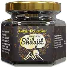 Pure Shilajit "Golden Mountains" 100g resina siberiana Altai Mumijo comprar usado  Enviando para Brazil