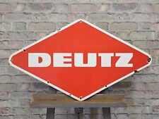 DEUTZ + BONUS*, Emaille Schild Enamel sign Plaque Insegna Letrero Signo comprar usado  Enviando para Brazil