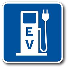 EV Charging Electric Car EV Bumper Sticker Fits Chevrolet Bolt LEAF Tesla BMW i3 for sale  Goshen