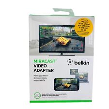 Belkin F7D7501 Miracast Video Adapter HDMI - Mirror Device to HDTV Wirelessly, used for sale  Shipping to South Africa