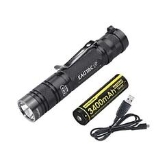 Eagletac D25LC2 Clicky MKII XM-L2 U4 LED Flashlight - 1480 Lumen, Cool White w/N for sale  Shipping to South Africa