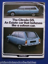 Citroen estate brochure for sale  SOUTHWELL