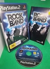 Rock Band PS2 PlayStation 2 Game PAL  Complete  W Manual  - VERY GOOD CONDITION for sale  Shipping to South Africa