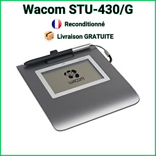 Używany, 🥇✅  Wacom STU-430/G - Parfait état avec stylet et câble USB ⭐⭐⭐⭐⭐ na sprzedaż  Wysyłka do Poland