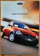 Folheto de vendas de carros Ford Ka Accessories. 1999/2000. Catálogo Zubehor comprar usado  Enviando para Brazil