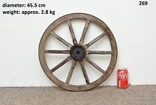 wooden cart wheels for sale  Shipping to Ireland