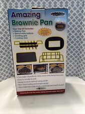 Brownies pan amazing for sale  Hopwood