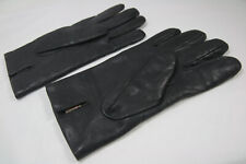 Dents black leather for sale  LONDON