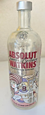 Botella de 1 litro de edición limitada de Absolut Watkins segunda mano  Embacar hacia Argentina