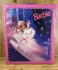 Vintage Barbie Fashion Doll Bedroom Fold Out Bed Carry Case Mattel 1994 Pink, used for sale  Shipping to South Africa