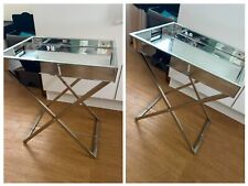 Glass mirrored table for sale  CHICHESTER
