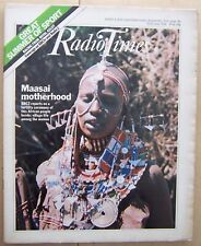 Usado, Radio Times/1984/Maasai/Kenya/Max Boyce/Royal Ascot/Susan Penhaligon/Mae West/ segunda mano  Embacar hacia Argentina