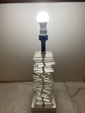 Acrylic chrome lamp for sale  Milwaukee
