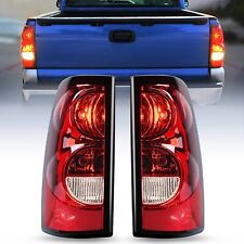 Par de lanternas traseiras vermelhas para 2003-2006 Chevy Silverado 1500 2500 3500 lâmpadas de freio HD comprar usado  Enviando para Brazil