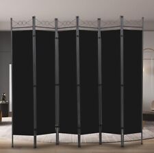 6 Panel Room Divider Folding Privacy Screen for Home Office Separator for sale  Shipping to South Africa