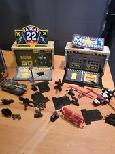 LOTE (2) AÑOS 1990 JUEGOS DE JUEGOS MILITARES MINI HELICÓPTERO TANQUE COLGANTE TANQUES segunda mano  Embacar hacia Argentina