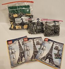 ¡JUBILADO!! LEGO 10181 Creator Expert Torre Eiffel 100% COMPLETA con manuales sin caja segunda mano  Embacar hacia Argentina