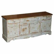 LOVELY VINTAGE HUNGARIAN HAND PAINTED AND ANTIQUED SIDEBOARD WITH DRAWERS for sale  Shipping to South Africa