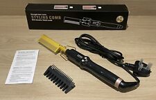 Ten-Tatent Hot Styling Comb Hair Straightener Electric Hair Styler Single Sided, used for sale  Shipping to South Africa
