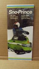 sno snowmobile prince 1971 for sale  Markesan