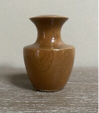 Vaso de madeira murta vintage virado à mão Shermalee Bud boho  comprar usado  Enviando para Brazil
