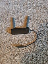 Official Microsoft Xbox 360 Wireless N Network Adapter Black Model 1398 Tested for sale  Shipping to South Africa