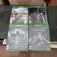 Xbox One 4 Game LOT Elder Scrolls Diablo Far Cry for sale  Shipping to South Africa