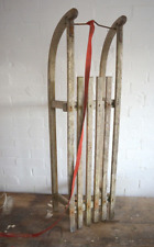 Vintage wooden sleigh for sale  YORK