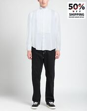 Used, RRP €188 PAL ZILERI Organza Shirt Size 43 17 XL White Wing Type Made in Italy for sale  Shipping to South Africa