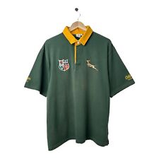 Camiseta deportiva de rugby vintage de comerciantes de algodón de Sudáfrica segunda mano  Embacar hacia Mexico