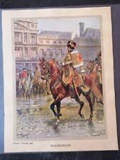 Gravure hussard ancien d'occasion  Hasparren