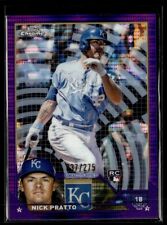 2023 TOPPS CROMO SONAR PÚRPURA / 275 Novato Nick Pratto Royals segunda mano  Embacar hacia Argentina