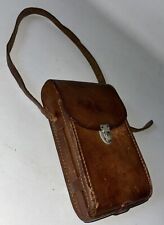 Vintage brown leather for sale  BELPER