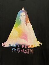 Camiseta Katy Perry Prismatic World Tour Adulto Manga Curta Pequena Preta Tripulação comprar usado  Enviando para Brazil