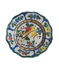 Ceramica piatto pappagallo usato  Savona
