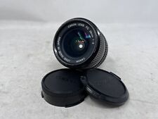Canon FD 28mm 1:2 F2 Lens #G230 With Lens Cover Black Colored for sale  Shipping to South Africa