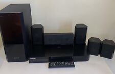 Sistema de alto-falante Samsung Blu-Ray 3D player e DVD som surround subwoofer e controle remoto, usado comprar usado  Enviando para Brazil