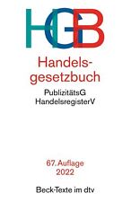 Hgb handelsgesetzbuch auflage gebraucht kaufen  Deutschland
