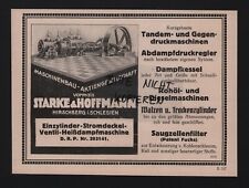 Hirschberg werbung 1925 gebraucht kaufen  Leipzig