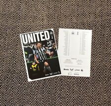 Newcastle united tottenham for sale  BRACKNELL