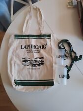 Official Laphroaig Whisky Canvas Bag & 2 Plastic Cups  for sale  Shipping to South Africa